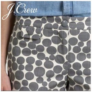 J. Crew Doted Jubilee Linen Shorts
